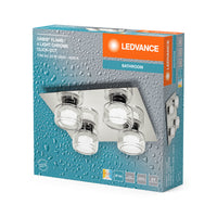 LEDVANCE ORBIS Flame Badezimmer Deckenleuchte 22W Click CCT IP44 Chrome-LEDVANCE Shop