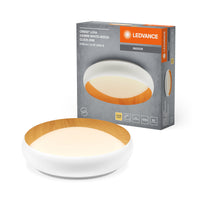 LEDVANCE ORBIS Livia Deckenleuchte 24W 1200lm weiß/Holzdekor-LEDVANCE Shop