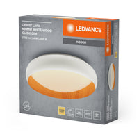 LEDVANCE ORBIS Livia Deckenleuchte 24W 1200lm weiß/Holzdekor-LEDVANCE Shop