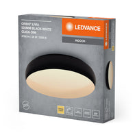 LEDVANCE ORBIS Livia Deckenleuchte 36W 2400lm schwarz/weiß-LEDVANCE Shop