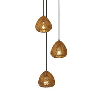 OSRAM DECOR Paper Drop Pendant Pendelleuchte Plate 3xE27 Beige