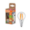 Lámpara LED OSRAM Globe con filamento, clase de eficiencia energética A, E14, 1,2 W, 4000 K, blanco cálido