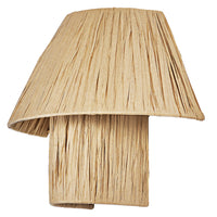 OSRAM DECOR Bamboo Paper Wandleuchte Braun, E27, 280mm