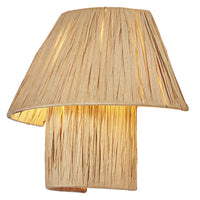 OSRAM DECOR Bamboo Paper Wandleuchte Braun, E27, 280mm