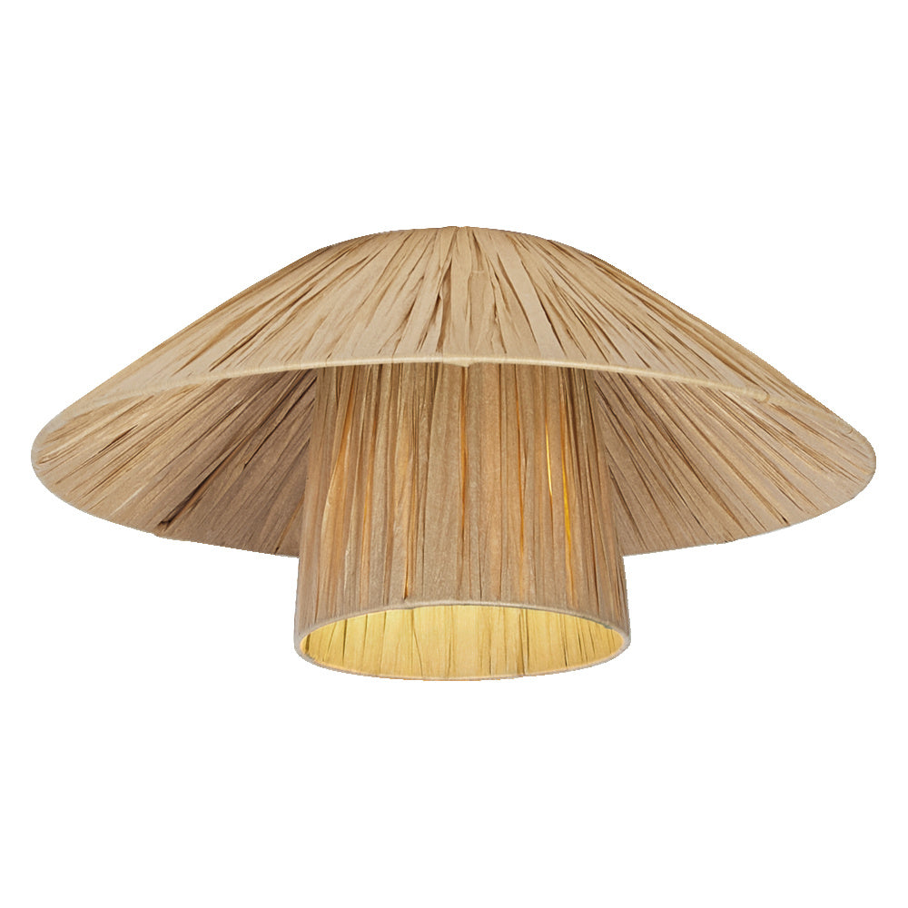 OSRAM DECOR Bamboo Paper Hut Deckenleuchte Braun, 400mm, E27
