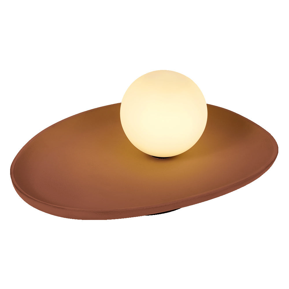 Lámpara de mesa OSRAM DECOR Clay Nest 1xG9 Marrón