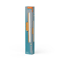 LEDVANCE Orbis Mirror Spiegelleuchte, Badezimmer, Click-CCT, 10W, 60cm, Holzdekor, IP44-LEDVANCE Shop