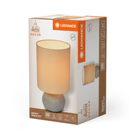 Decor Impact Table Tischleuchte 1XE27 Beige and Gray