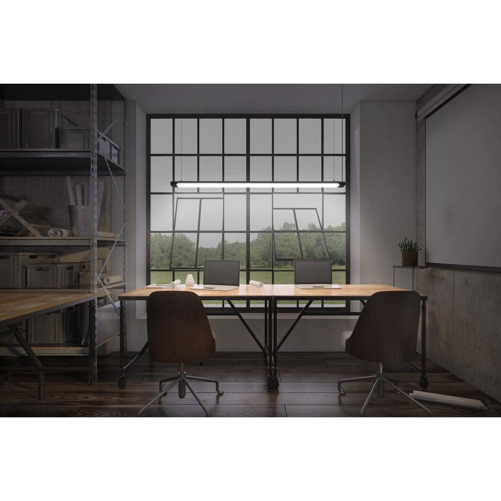 LEDVANCE OFFICE LINE SLAB Pendelleuchte, 1,2m, 40W, 4000K, Schwarz-LEDVANCE Shop