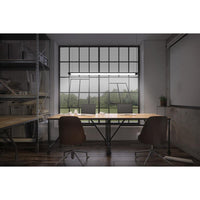 LEDVANCE OFFICE LINE SLAB Pendelleuchte, 1,2m, 40W, 4000K, Schwarz-LEDVANCE Shop