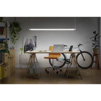 LEDVANCE OFFICE LINE SLAB Pendelleuchte, 1,2m, 40W, 4000K, Weiß-LEDVANCE Shop