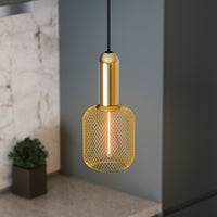 Lámpara colgante OSRAM Vintage 1906® REDONDA E27, dorada