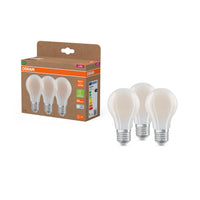 Lámpara LED OSRAM Clase de eficiencia energética A Filamento Classic A 7,2 W 840 mate E27