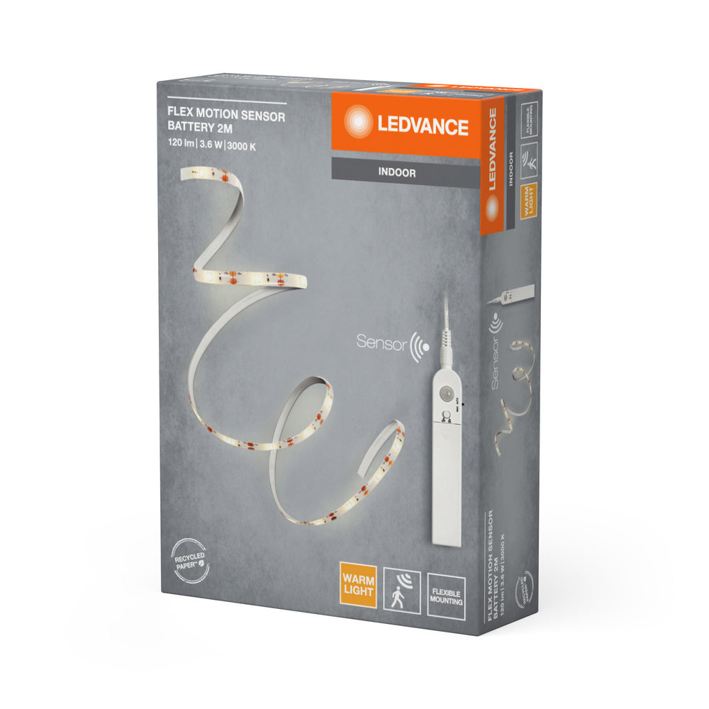 LEDVANCE BATTERY STRIPS MOTION SENSOR batteriebetriebene LED Streifen mit Sensor, 2m-LEDVANCE Shop