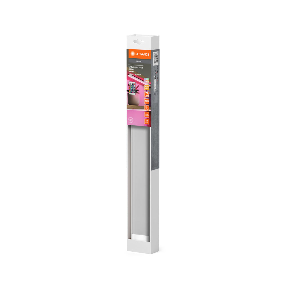 LEDVANCE LINEAR EDGE SENSOR Unterbauleuchte RGBW 50cm RGBW DIM White Remote Control, 460 lm, 3000 K, Warmweiß-LEDVANCE Shop