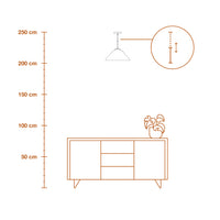 LEDVANCE DECOR Pendelleuchte Decor Lotus Leaf weiß, E27, 396 mm-LEDVANCE Shop