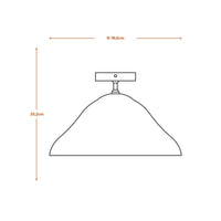 LEDVANCE DECOR Deckenleuchte Decor Lotus Leaf weiß, E27, 396 mm-LEDVANCE Shop