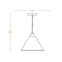 LEDVANCE DECOR Pendelleuchte Decor Pulp weiß, E27, 310 mm-LEDVANCE Shop