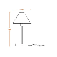LEDVANCE DECOR Tischleuchte Decor Pulp weiß, E14, dimmbar-LEDVANCE Shop