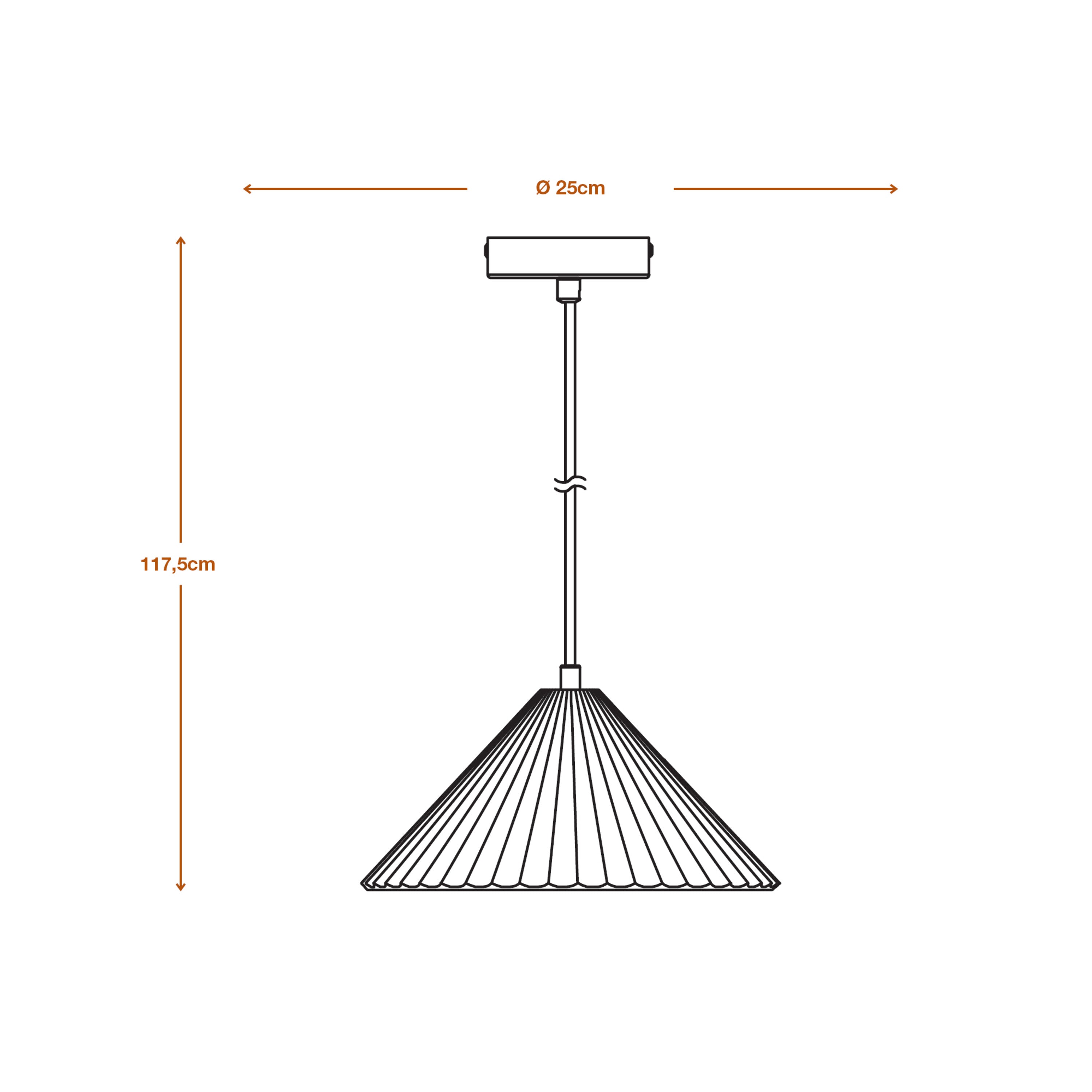 LEDVANCE DECOR Concrete Pyramid Beton Pendelleuchte, E27, 250 mm-LEDVANCE Shop