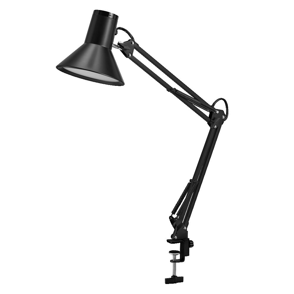 LEDVANCE OFFICE LINE Desk Retro Clip Schreibtischleuchte 9W 830 Dimmable Black, 393 lm, 3000 K, Warmweiß-LEDVANCE Shop