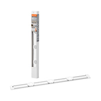 LEDVANCE LINEAR flache Unterbauleuchte, Magnetschiene für flexible Spotmontage, 3 Spots, mit Sensor, 9. 5W, 600lm, 4000K, 840 kaltweiß, dimmbar, IP20, weiß, Alu/Plastik, Leuchtmittel nicht austauschbar