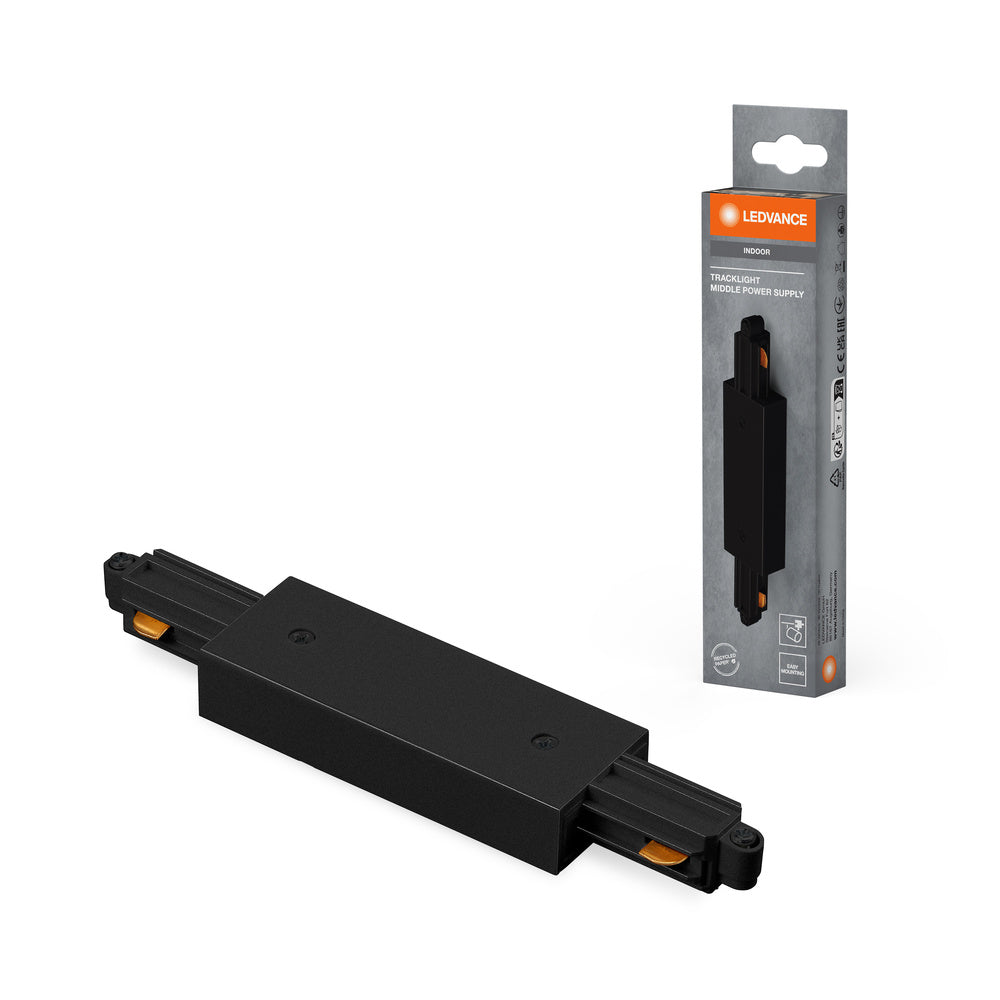 LEDVANCE TRACKLIGHT Einspeisung Stromschiene mittig schwarz-LEDVANCE Shop