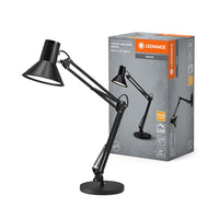 LEDVANCE OFFICE LINE Desk Retro Schreibtischleuchte 9W 830 Dimmable Black, 393 lm, 3000 K, Warmweiß-LEDVANCE Shop