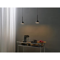 Lámpara colgante OSRAM DECOR Fuji 1XPendant 5W 930 Negra
