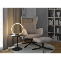 Lámpara de mesa OSRAM DECOR Aura 10W, 3000K, 1200lm, Touch DIM USB