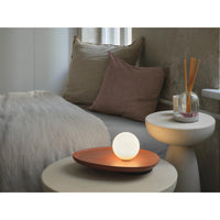 Lámpara de mesa OSRAM DECOR Clay Nest 1xG9 Marrón