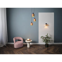 Lámpara colgante OSRAM DECOR Clay Windows marrón, 3 luces, E27