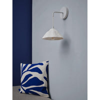 Aplique de pared LEDVANCE DECOR Decor Lotus Leaf blanco, E14, 219 mm