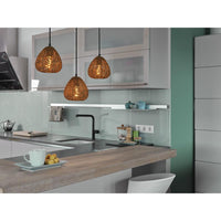 OSRAM DECOR Lámpara colgante de papel lineal 3xE27 beige
