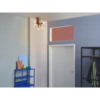 Lámpara de techo OSRAM DECOR Straw, 5 luces, E27, Multicolor