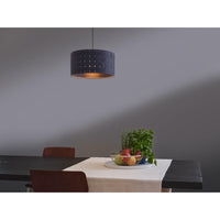 Lámpara colgante OSRAM DECOR Decor Felt Weaving gris, E27, 380 mm