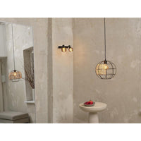 LEDVANCE DECOR Spot Firefly Deckenleuchte, OSRAM Lampe inklusive, schwarz, 2 x 2.8W, E14