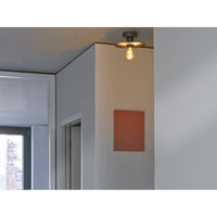 Lámpara de techo plisada OSRAM DECOR E27 gris oscuro