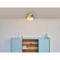 Lámpara de techo OSRAM DECOR Bubble, 3 luces, E27, multicolor