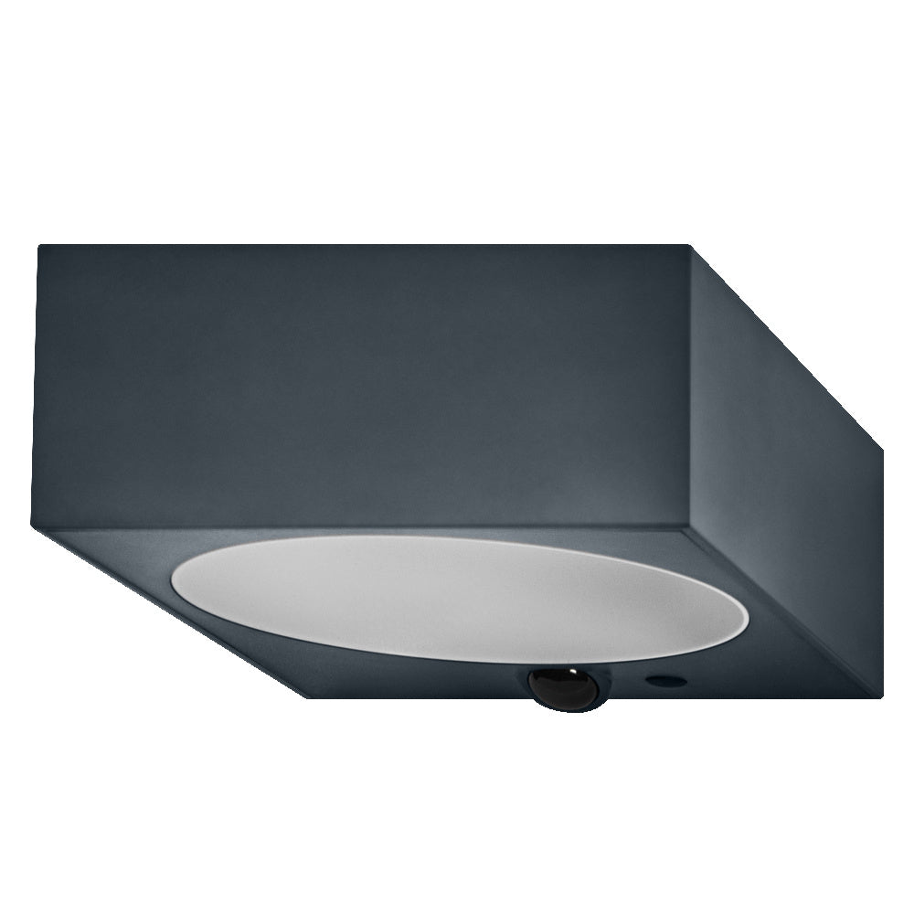ENDURA STYLE SOLAR BRIGHT SENSOR Wall Down IP54 Dark Grey