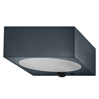 ENDURA STYLE SOLAR BRIGHT SENSOR Wall Down IP54 Dark Grey