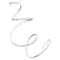 LEDVANCE Flex Tira LED RGBW flexible de 5 m, con mando a distancia, autoadhesiva, regulable, con batería y accesorios de montaje