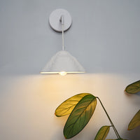 Aplique de pared LEDVANCE DECOR Decor Lotus Leaf blanco, E14, 219 mm