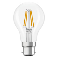 OSRAM LED Lampe LED Retrofit CLASSIC A 4W 840 Clear B22d, 470 lm, 4000 K, Kaltweiß