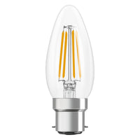 OSRAM LED Retrofit Classic B 3,4 W 840 transparente B22d