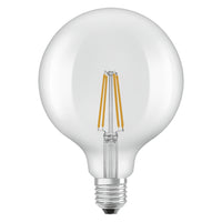 Lámpara OSRAM LED Star Classic, forma esférica, 7 W, 806 lm, transparente, E27, blanco frío