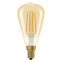 OSRAM Vintage 1906® LED Classic Edison regulable 4.8W 822 Oro E14 1