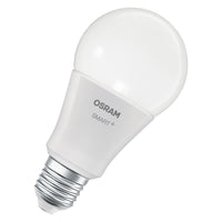 OSRAM SMART+ MATTER Classic Multicolor en forma de A, lámpara LED, mate, 14 W, 1521 lm, de 2700 a 6500 K, Matter, compatible con altavoces inteligentes, regulable