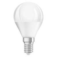 Lámpara LED OSRAM Matter SMART+ CLASSIC P, RGB, acabado esmerilado, 4,9 W, 470 lm, E14