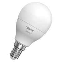 OSRAM SMART+ ZIGBEE Classic Regulable en forma de P, bombilla LED, mate, 4,9 W, 470 lm, 2700 K, Wi-Fi, Google Assistant, Amazon Alexa, compatible con altavoces inteligentes, regulable, CRI 80